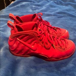Nike foamposites red